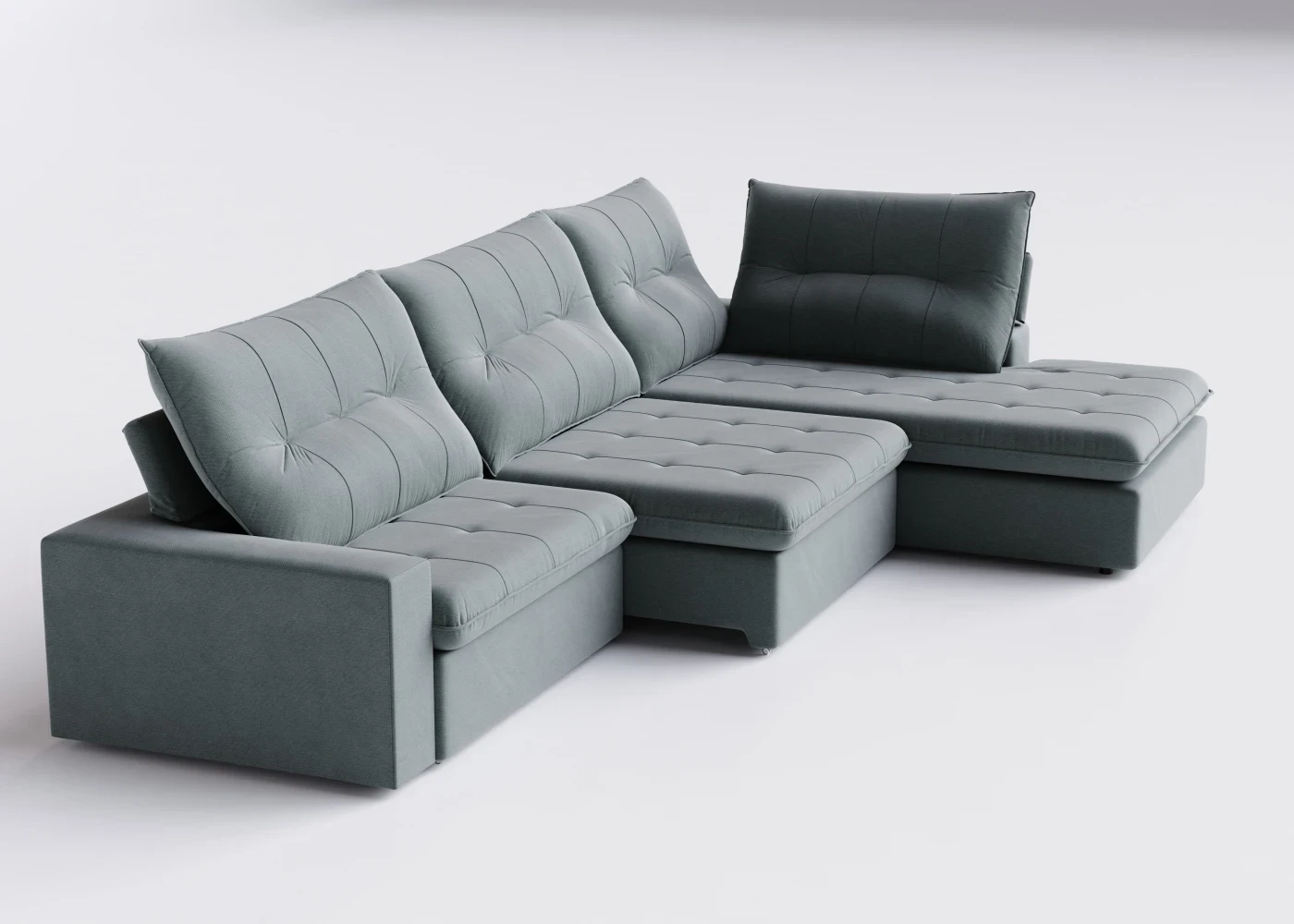 Sofa Versalhes Retrátil E Reclinável