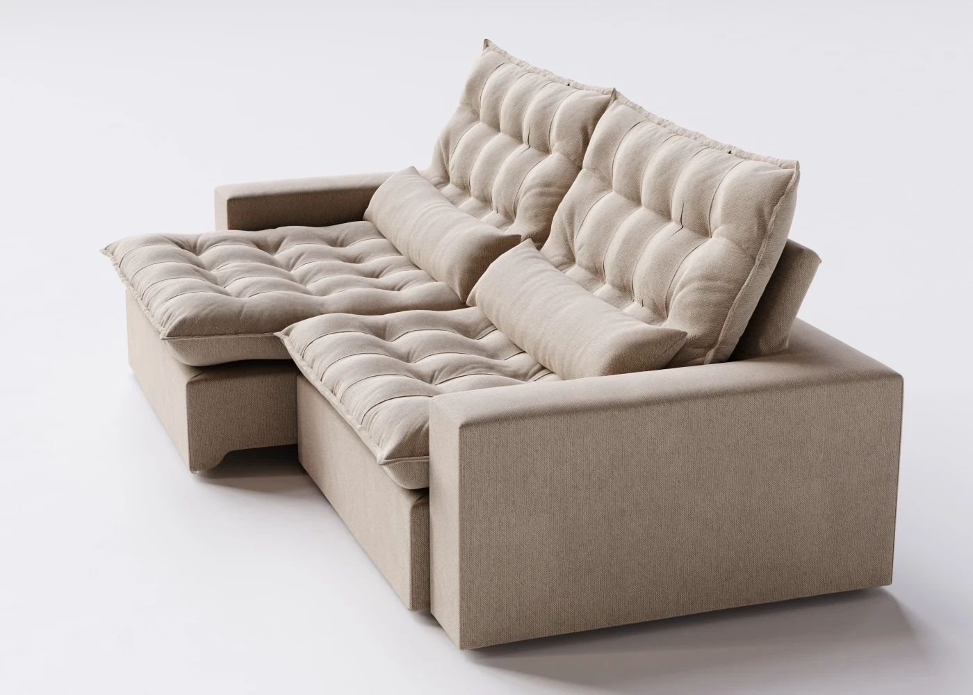 Sofa Provence Retrátil E Reclinável